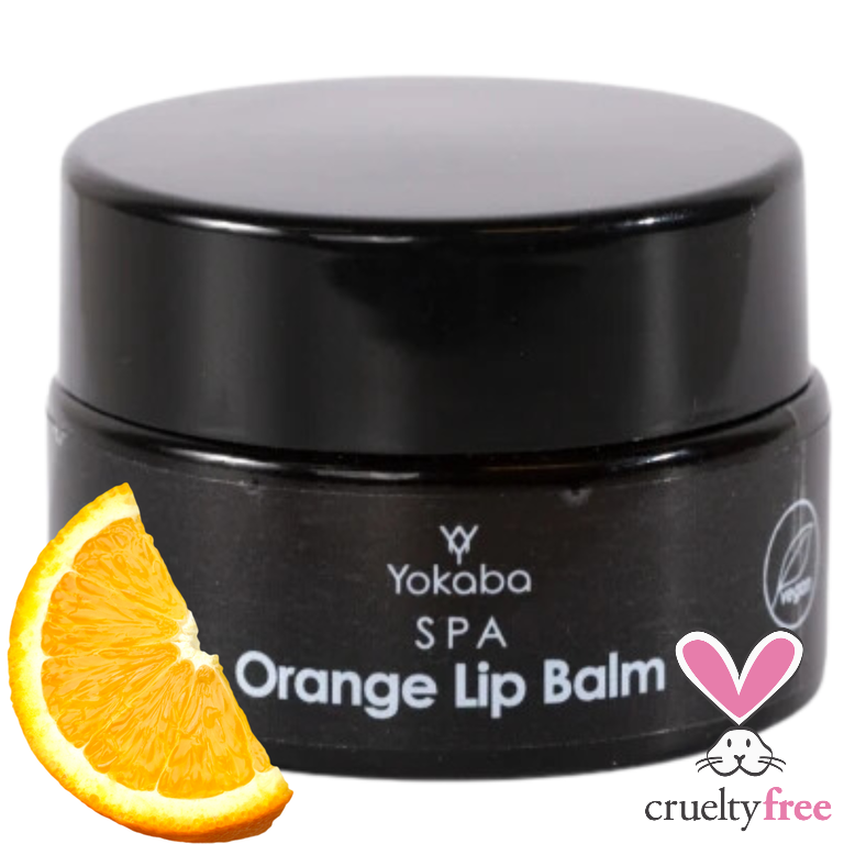 Vegan Lip balm με άρωμα πορτοκαλιού - ΟRANGE LIP BALM 15ml - Φόρμουλα βασισμένη σε 82% συστατικά φυσικής προέλευσης