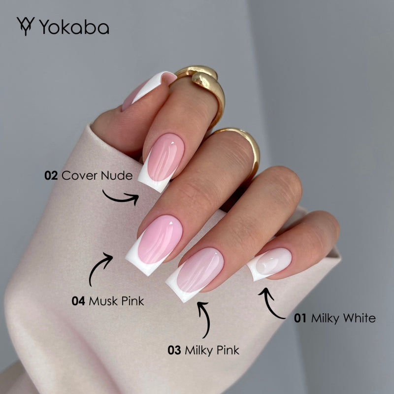 02 Cover Nude - Acrylgel Polyflex 60g HEMA FREE