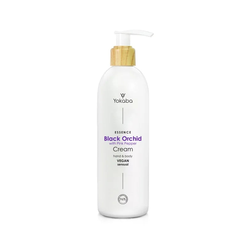 Θρεπτική κρέμα σώματος BLACK ORCHID & PINK PEPPER 240ml - VEGAN φόρμουλα βασισμένη σε 96% συστατικά φυσικής προέλευσης