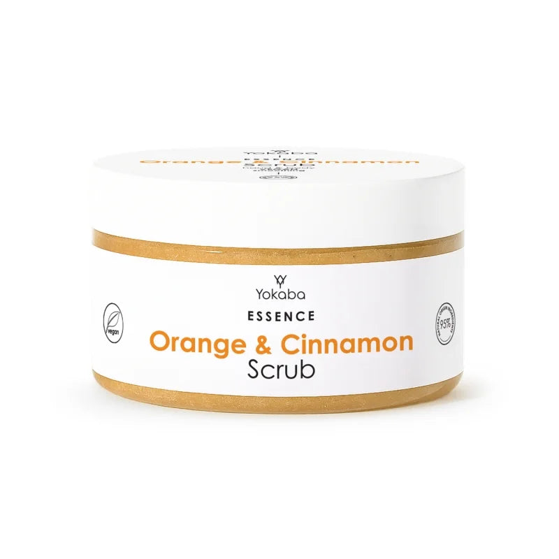 Scrub πορτοκάλι & κανέλα smoothing essence 250g - 95% συστατικά φυσικής προέλευσης