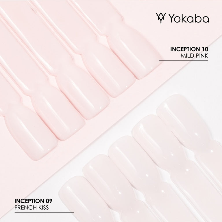 ΤΖΕΛ ΜΕ ΠΙΝΕΛΟ - INCEPTION 30ml - 10 MILD PINK