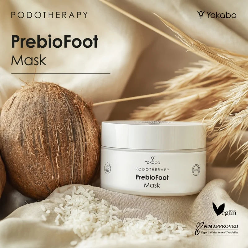 Εξειδικευμένη μαλακτική μάσκα ποδιών PREBIOFOOT MASK 200ml-97% συστατικά φυσικής προέλευσης