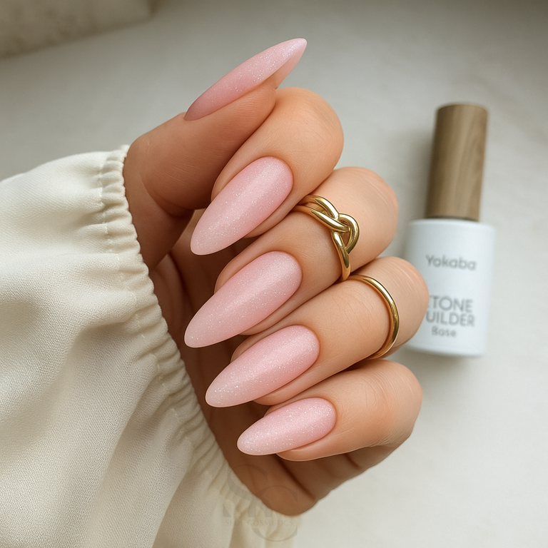 STONE BUILDER BASE - 07 PINK SHIMMER 12ml
