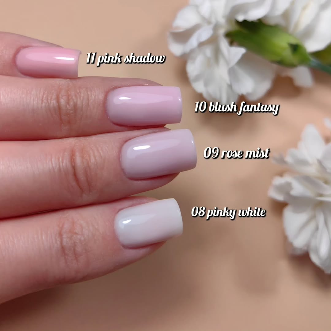 Αυτοεπιπεδούμενο τζελ χτισίματος DESIGN 50ml - 08 PINK WHITE