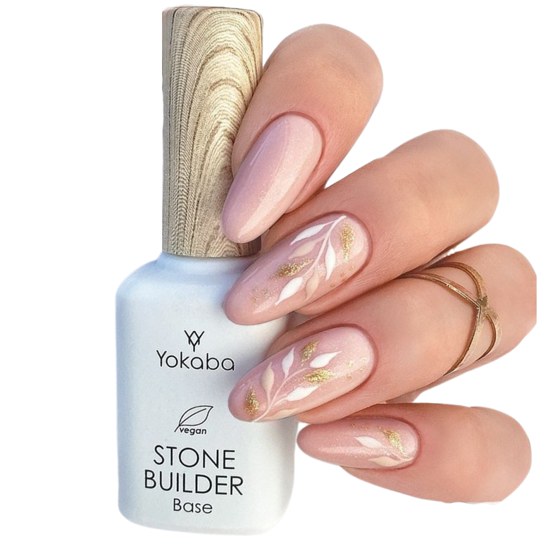 STONE BUILDER BASE - 08 PEACH SILVER 12ml