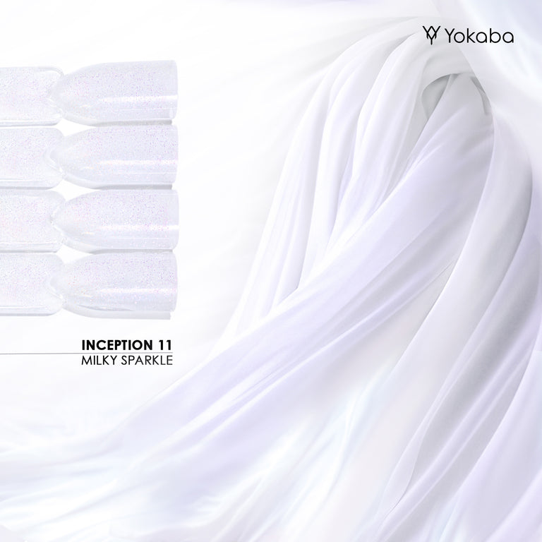ΤΖΕΛ ΜΕ ΠΙΝΕΛΟ - INCEPTION 30ml - 11 MILKY SPARKLE