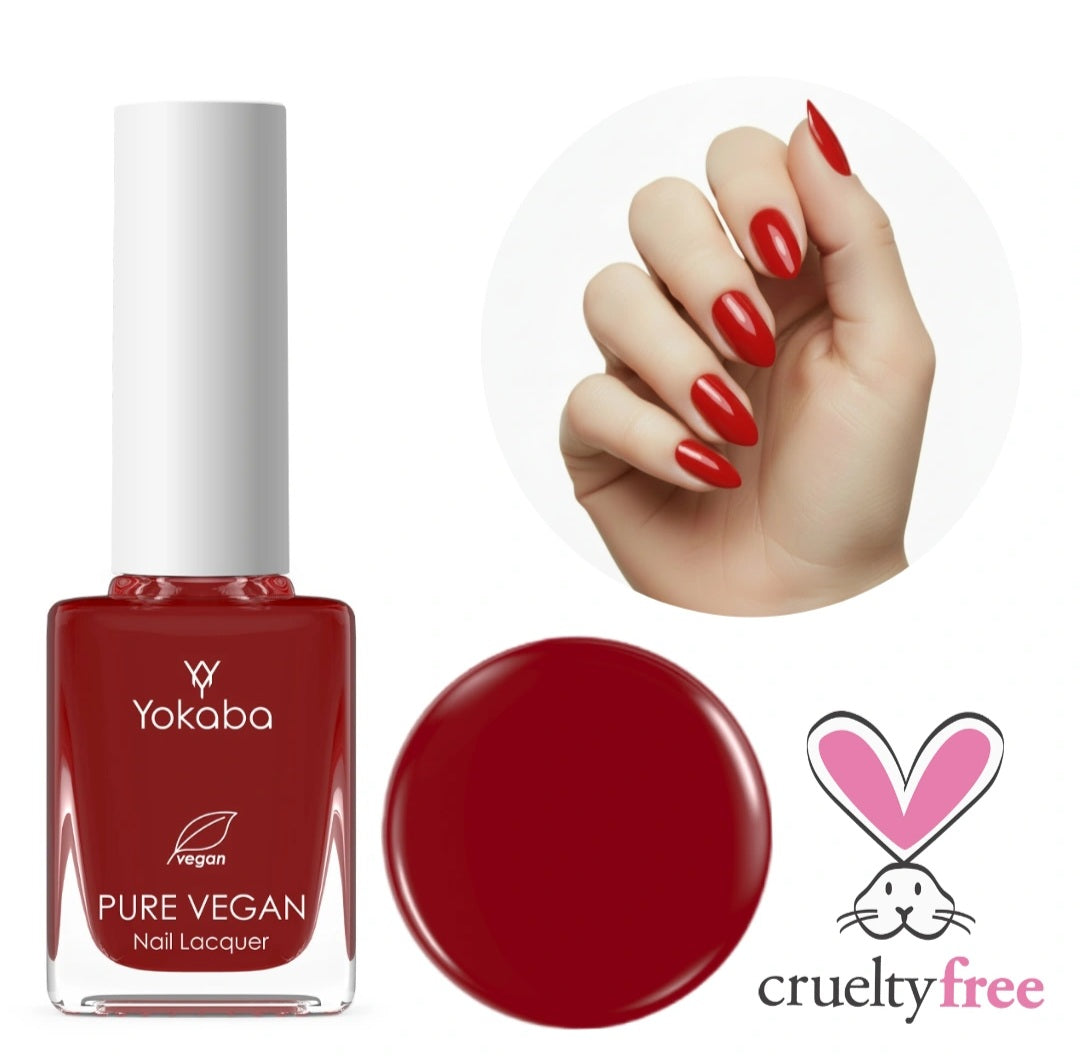 PURE VEGAN Κλασικό Βερνίκι-71 Chanel Red 10ml