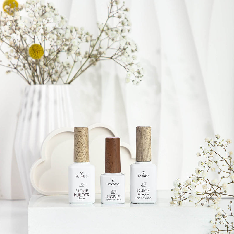 63 Carmel Brown - Ημιμόνιμο βερνίκι με σύσταση gel NOBLE