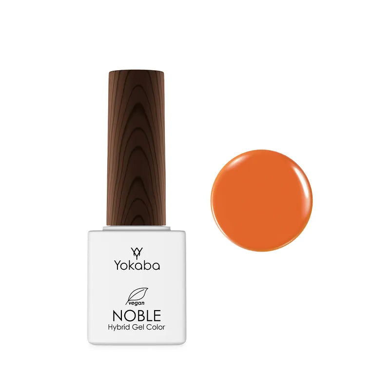 55 Viva Orange - Ημιμόνιμο βερνίκι με σύσταση gel NOBLE